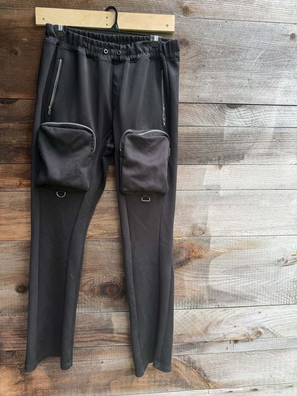 Motive Black Cargo Jogger Pants Size XL